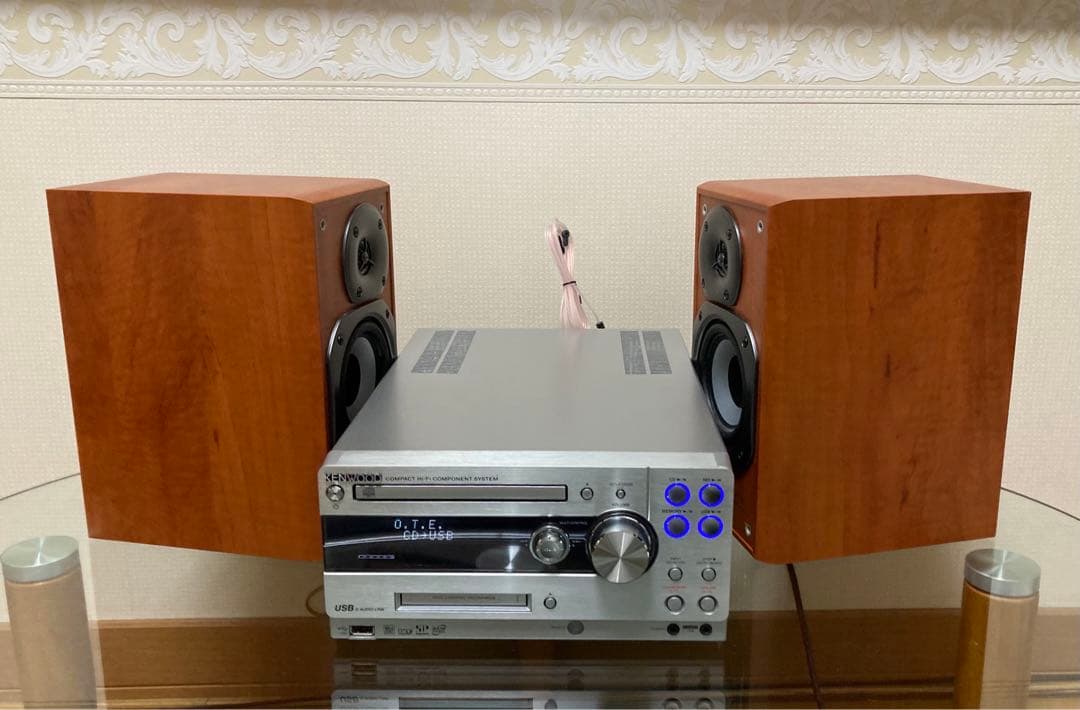 上級機ケンウッドHi-Fi コンポRD-UDA77・スピーカーUDA77【綺麗】
