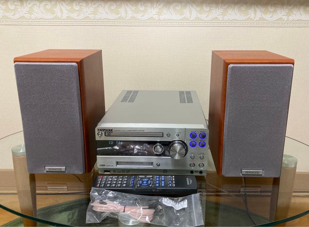上級機ケンウッドHi-Fi コンポRD-UDA77・スピーカーUDA77【綺麗】