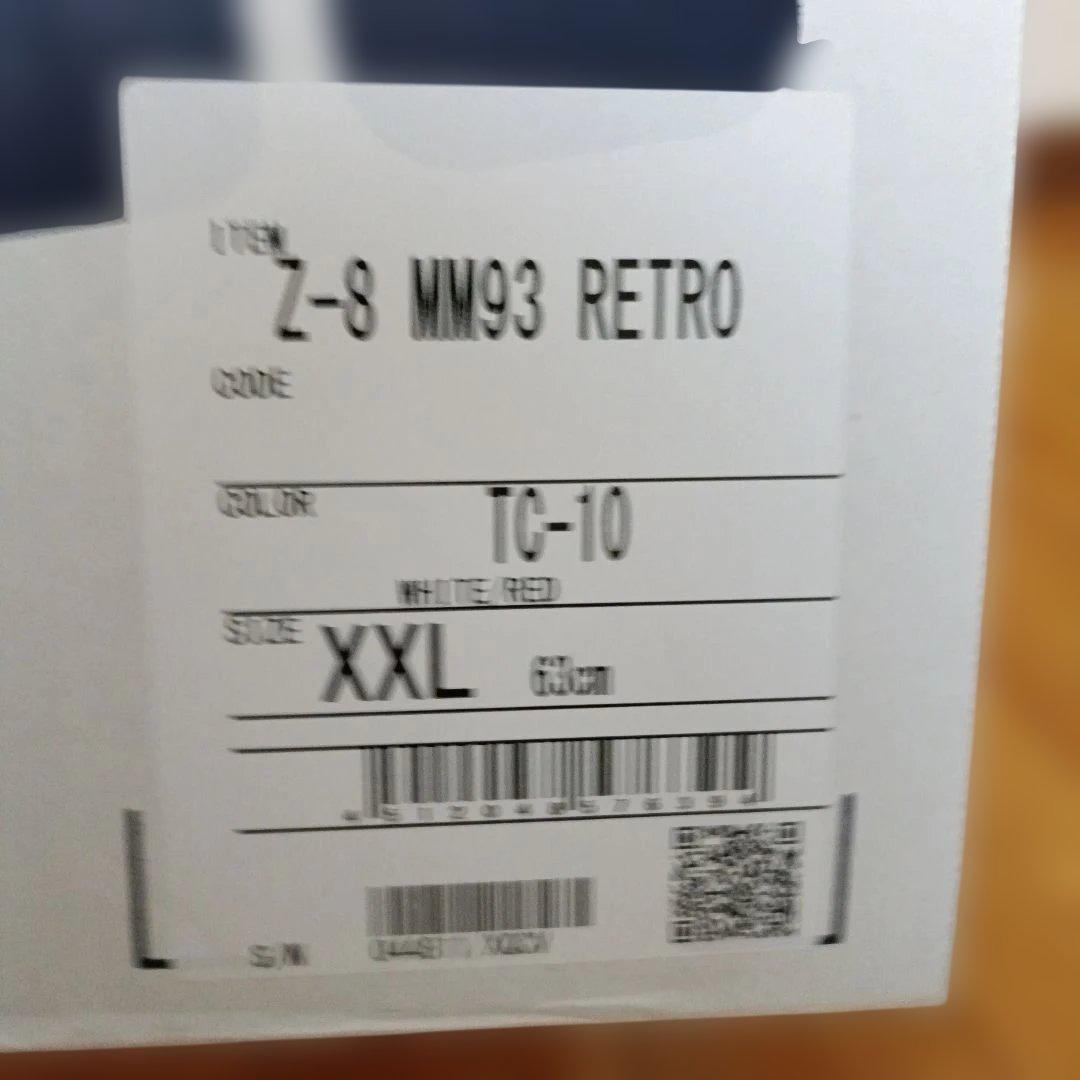 SHOEI Z8 MM93 RETORO （センターパッドはXLに交換済み）