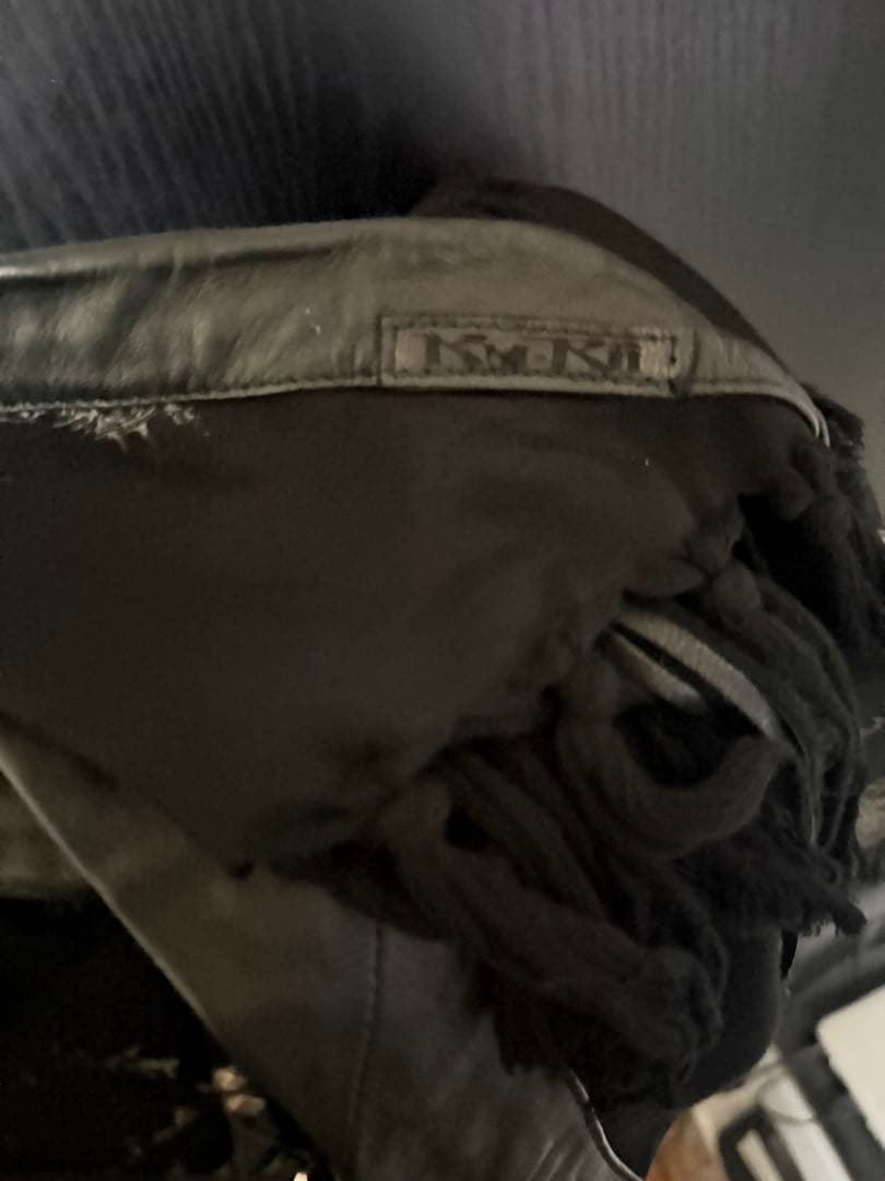 KMRiiレザーマグノリアストール　巻きスカート ifsixwasnine