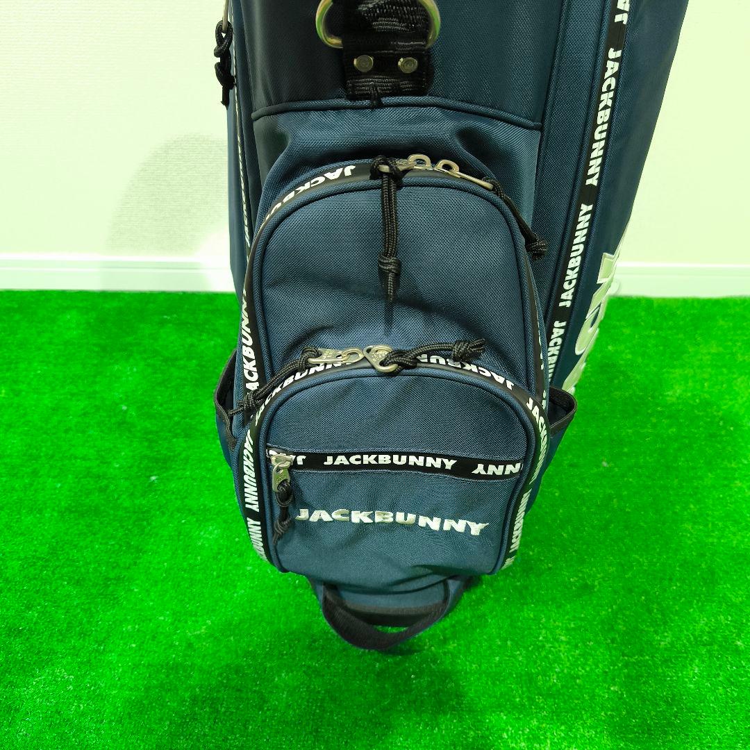 Jack Bunny ジャックバニー スタンド式 キャディバッグ ネイビー