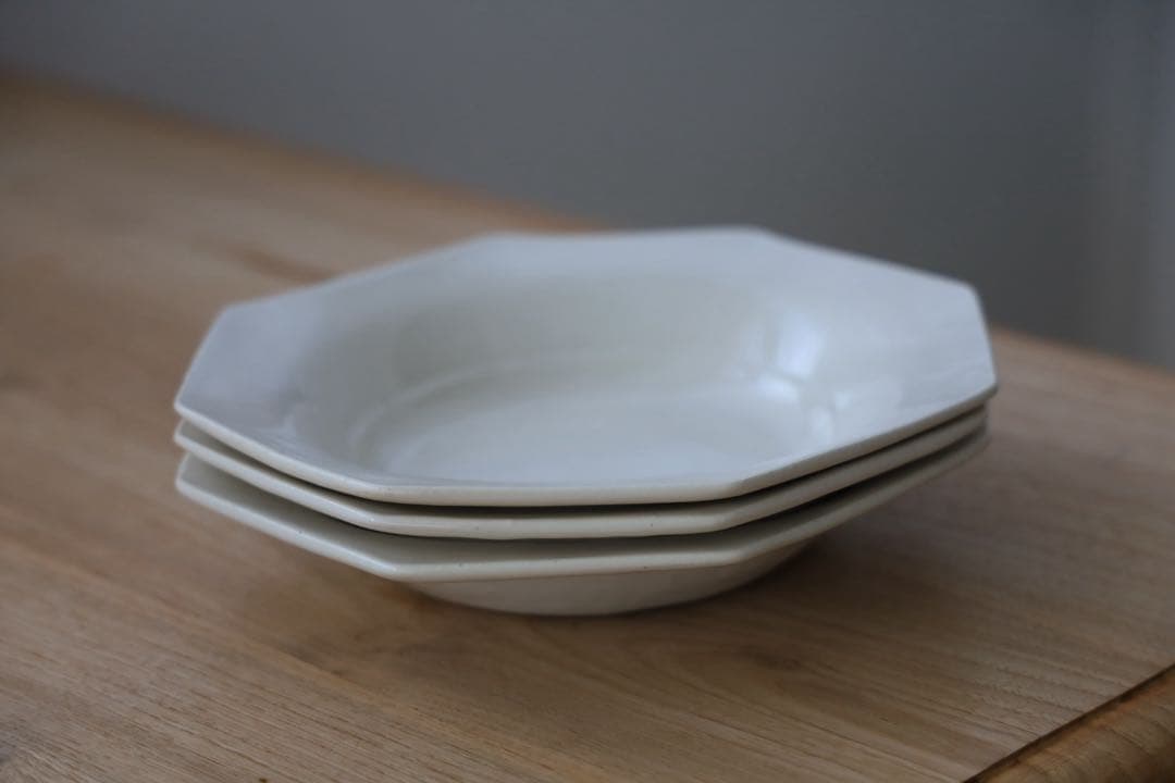 河合竜彦さん　新品　オクトゴナル　深皿3枚セット