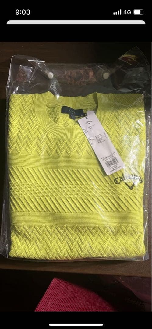 3着セットCallaway グレーベスト　イエローセーター　バケットハット