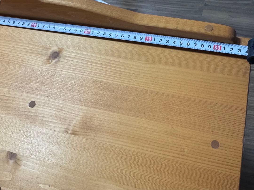 カントリー家具　木製　ハート型装飾　キャビネット