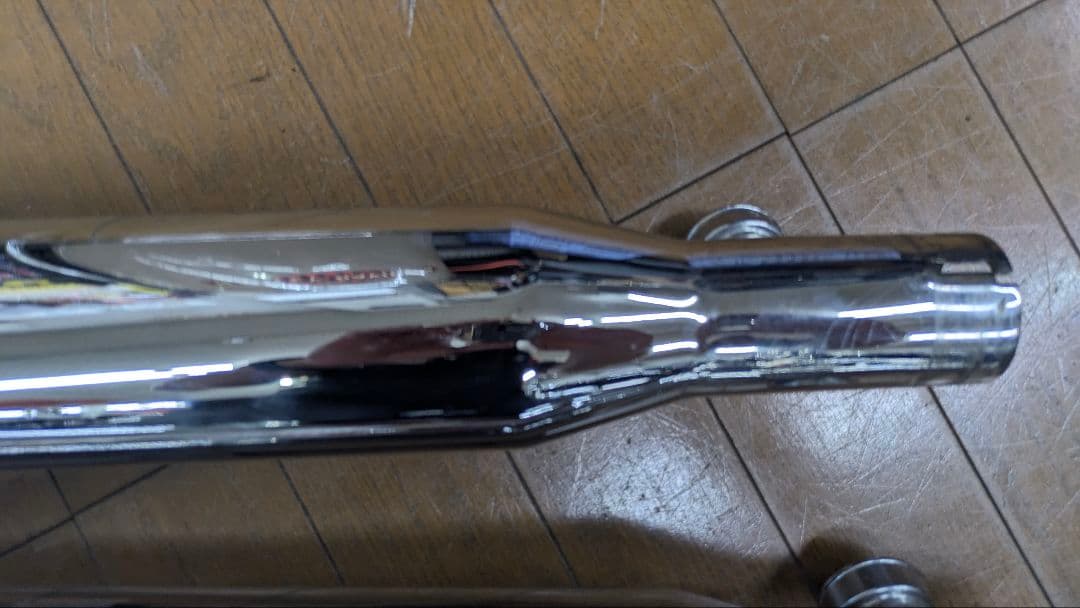 S&Sスリップオンマフラー　スポーツスター用　テーパード　ハーレー