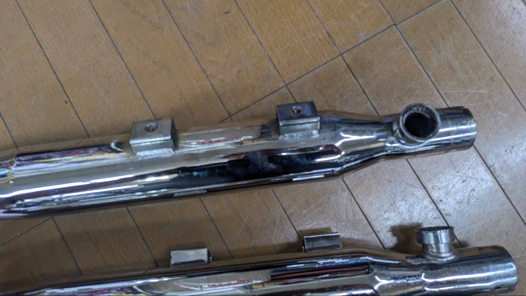 S&Sスリップオンマフラー　スポーツスター用　テーパード　ハーレー