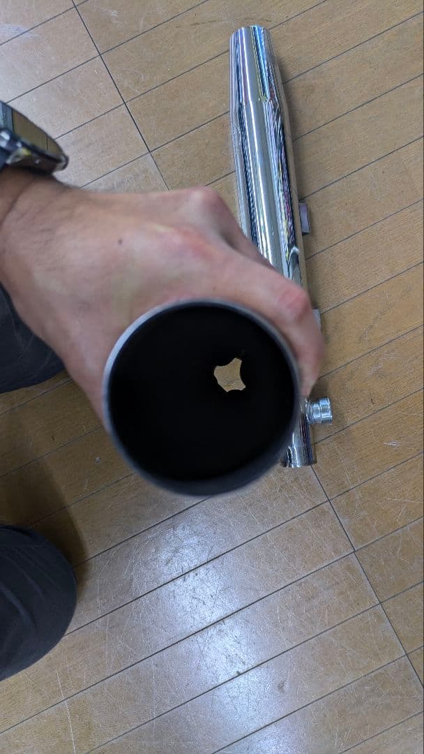 S&Sスリップオンマフラー　スポーツスター用　テーパード　ハーレー