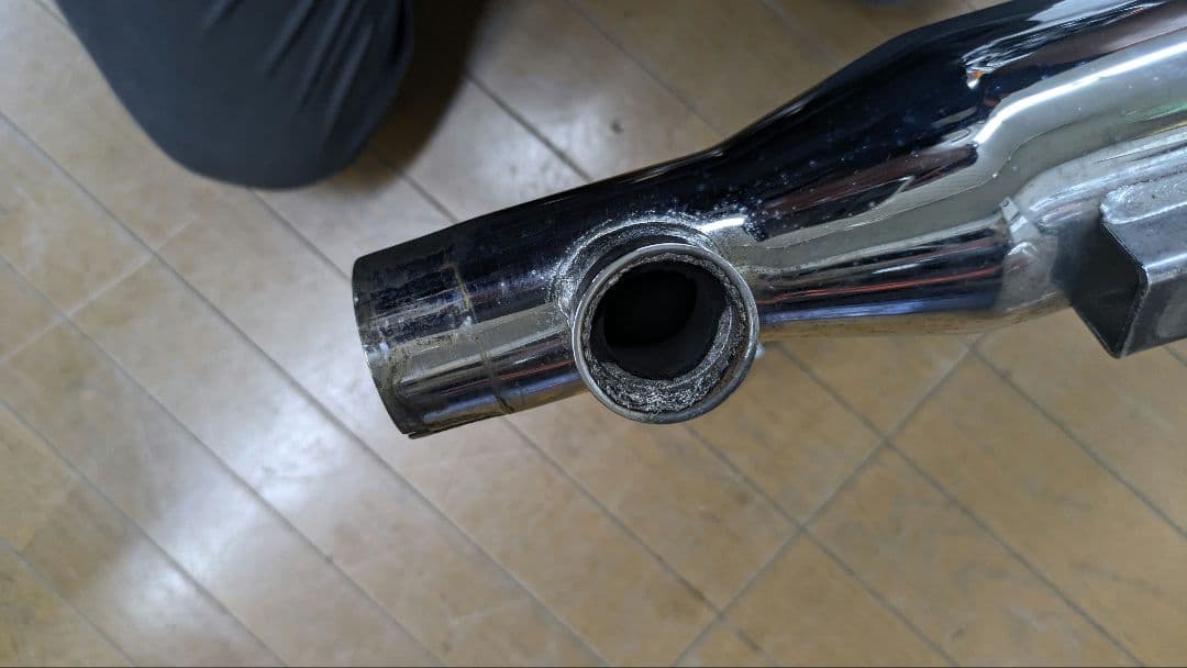 S&Sスリップオンマフラー　スポーツスター用　テーパード　ハーレー