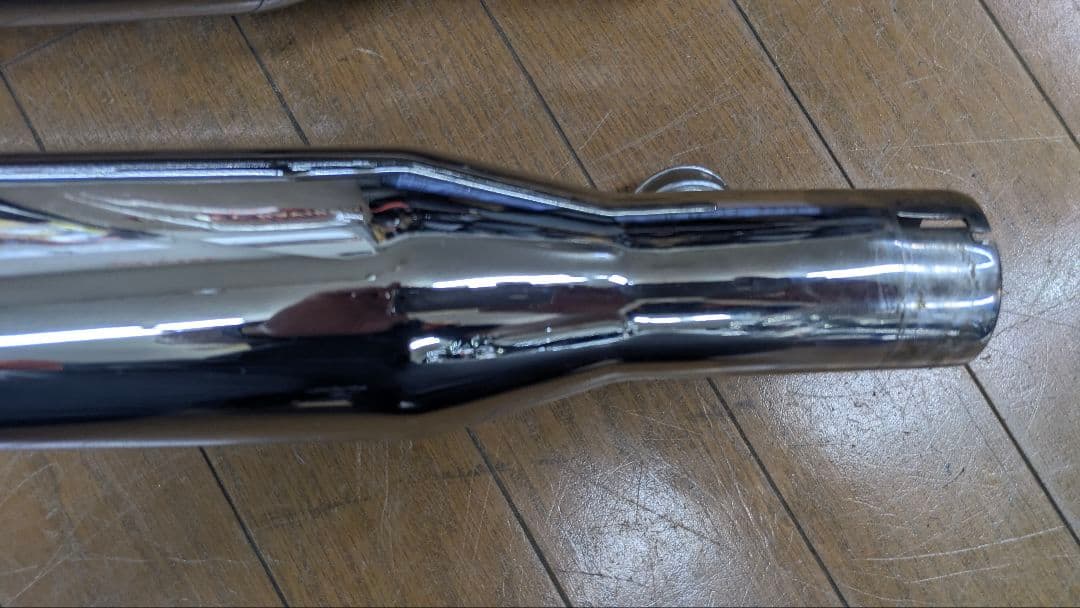 S&Sスリップオンマフラー　スポーツスター用　テーパード　ハーレー