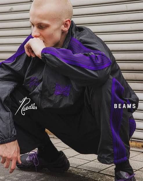 NEEDLES × BEAMS 別注 NYLON TRACK JACKET