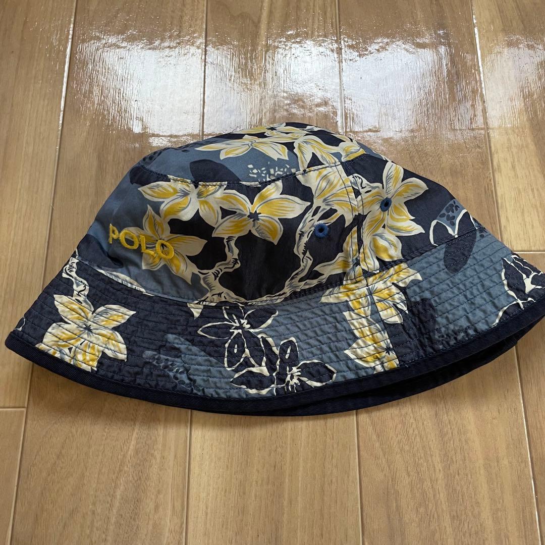 90s POLO SPORT バケハ reversible 花柄