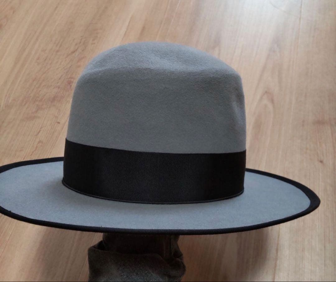STETSON　customV ハット 58~ グレー ラビット 44000円