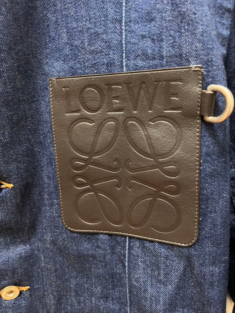 ロエベ　デニムカバーオール サイズ42