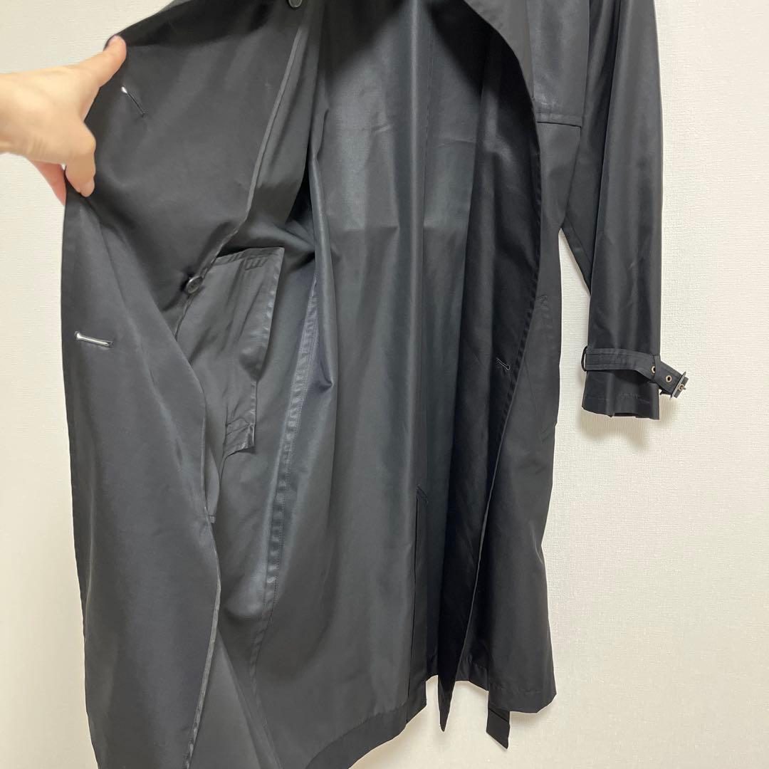 クリーニング済◇YVES SAINT LAURENT トレンチコート ブラック