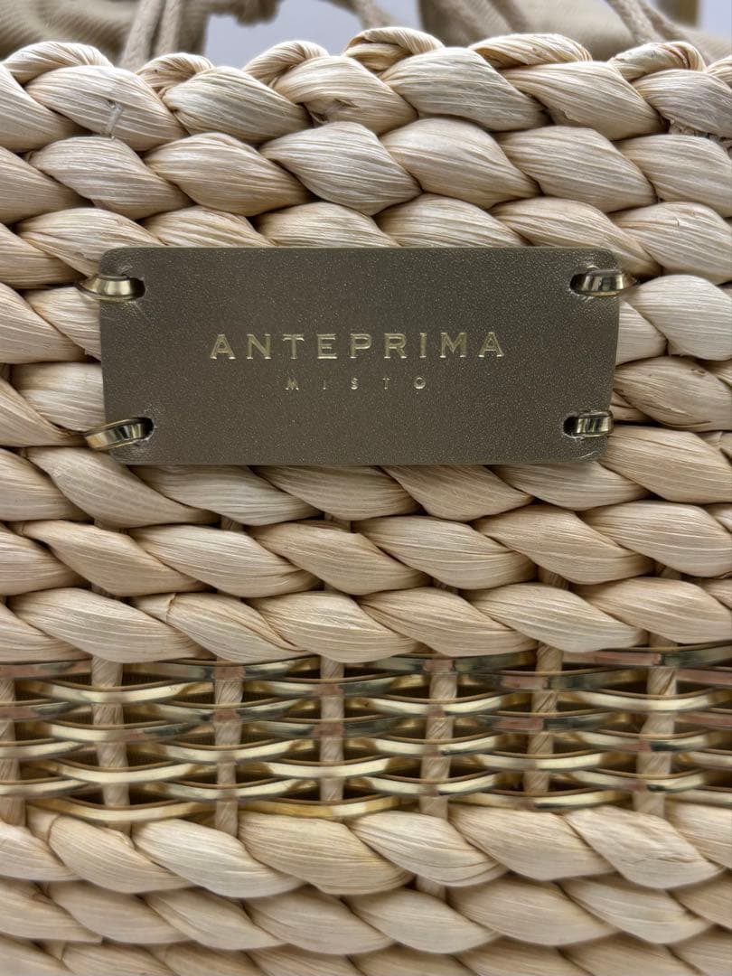 美品 ANTEPRIMA MISTO アンテプリマ チェストワイヤー かごバッグ