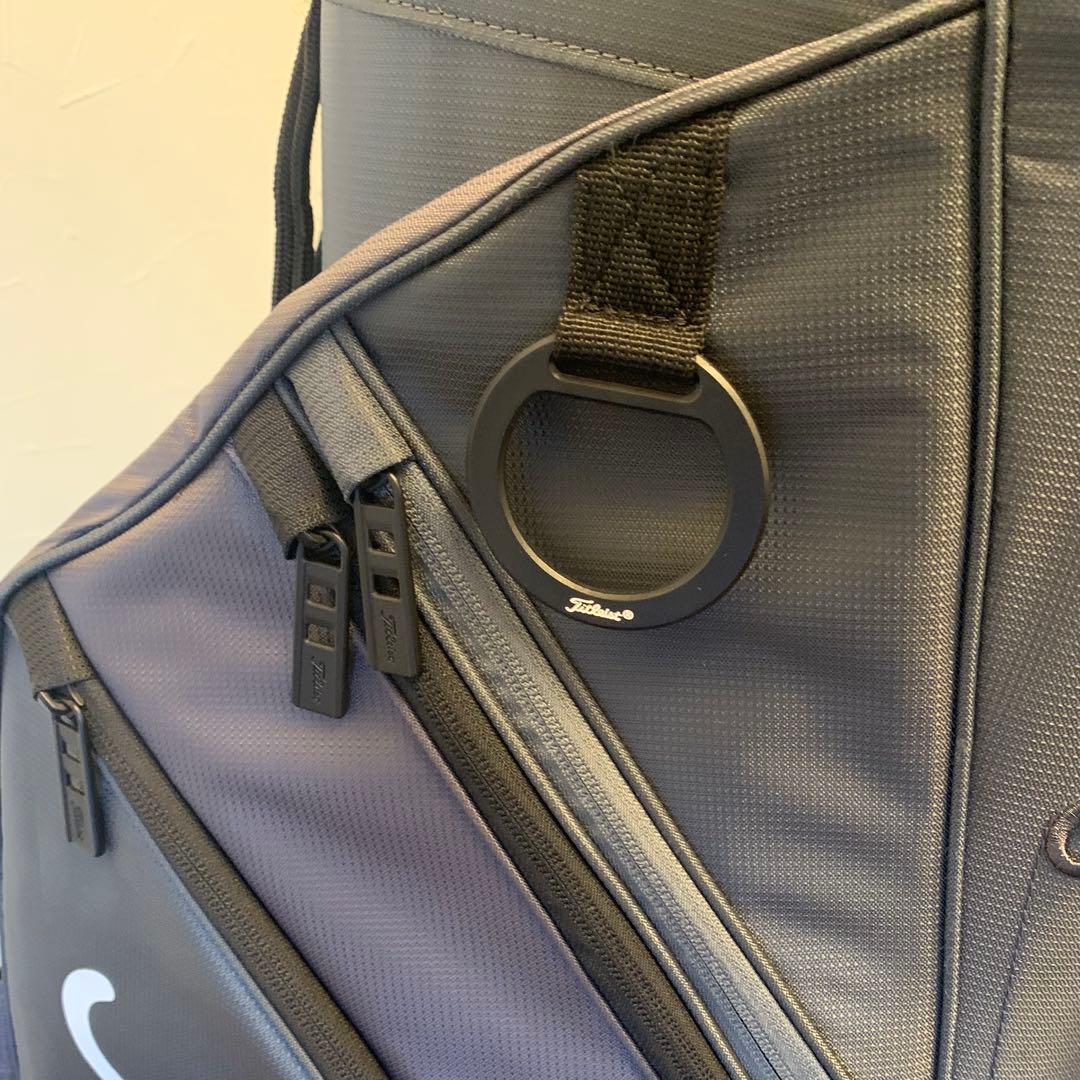 ★良品 タイトリスト TITLEIST カート14キャディバッググレー