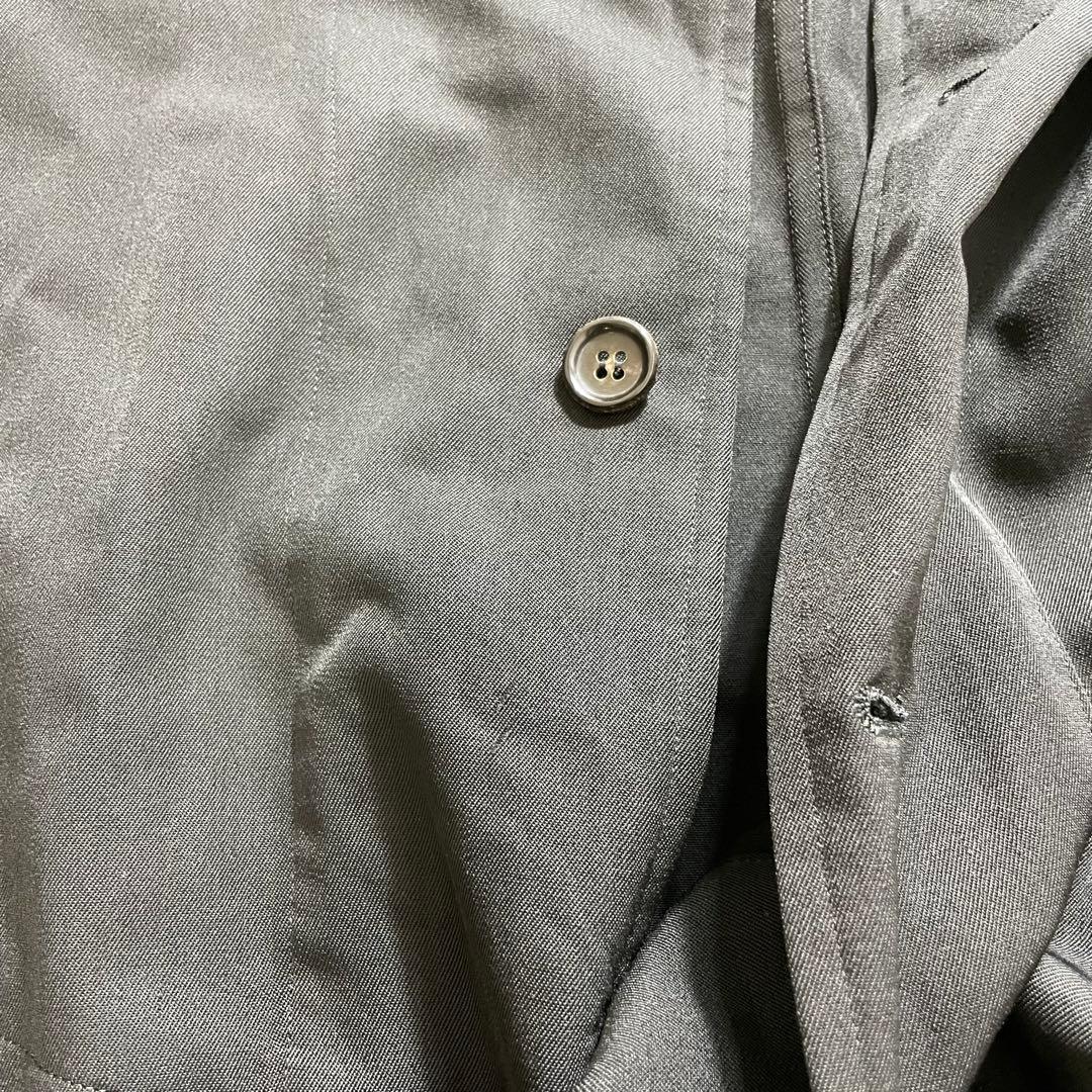 コムデギャルソンオムプリュス ロングコート 異素材切り替え AD1992 M 黒