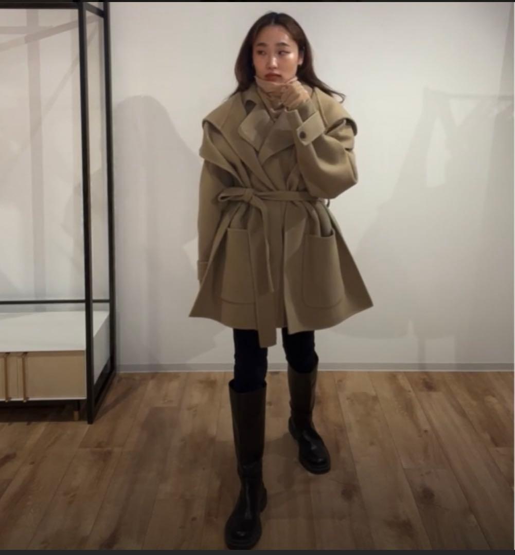 ETRE TOKYOX矢野未希子 フーディーリバートレンチ