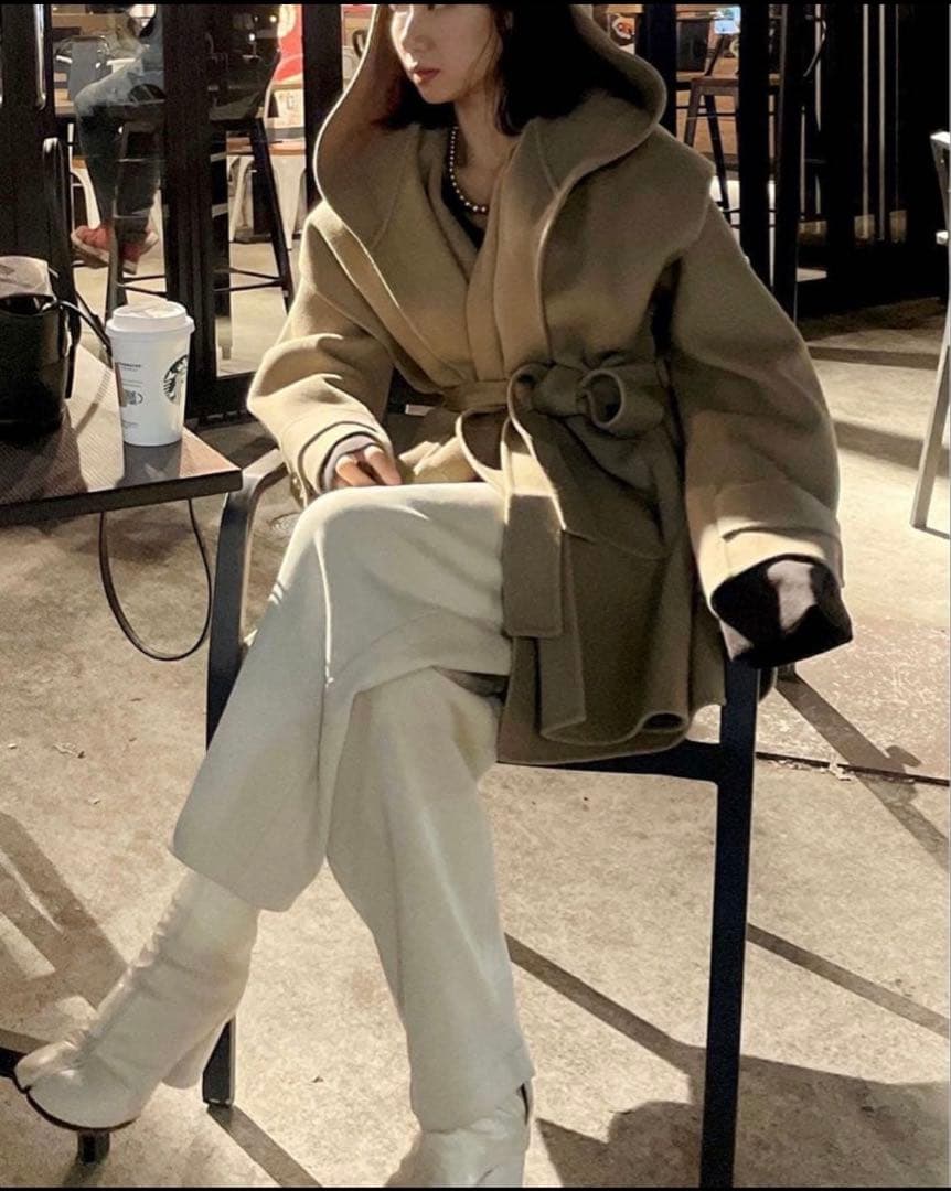 ETRE TOKYOX矢野未希子 フーディーリバートレンチ