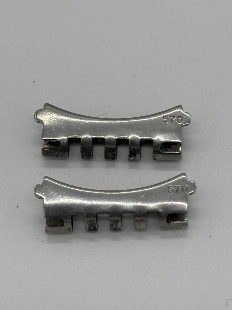 オメガ 純正ライスブレス ベルト 取付幅 18mm【1037】FF570 バネ棒