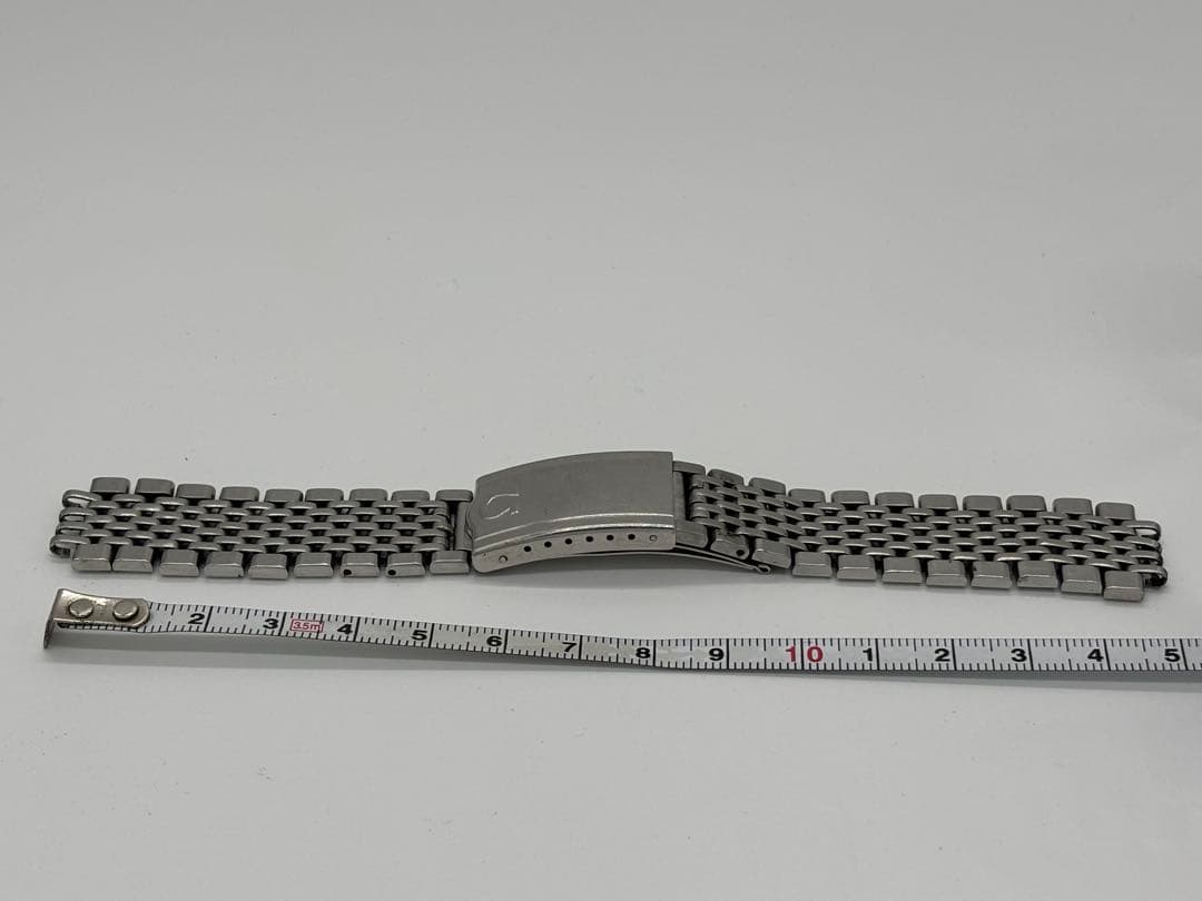 オメガ 純正ライスブレス ベルト 取付幅 18mm【1037】FF570 バネ棒
