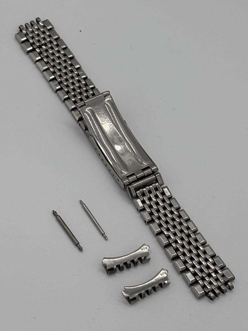 オメガ 純正ライスブレス ベルト 取付幅 18mm【1037】FF570 バネ棒