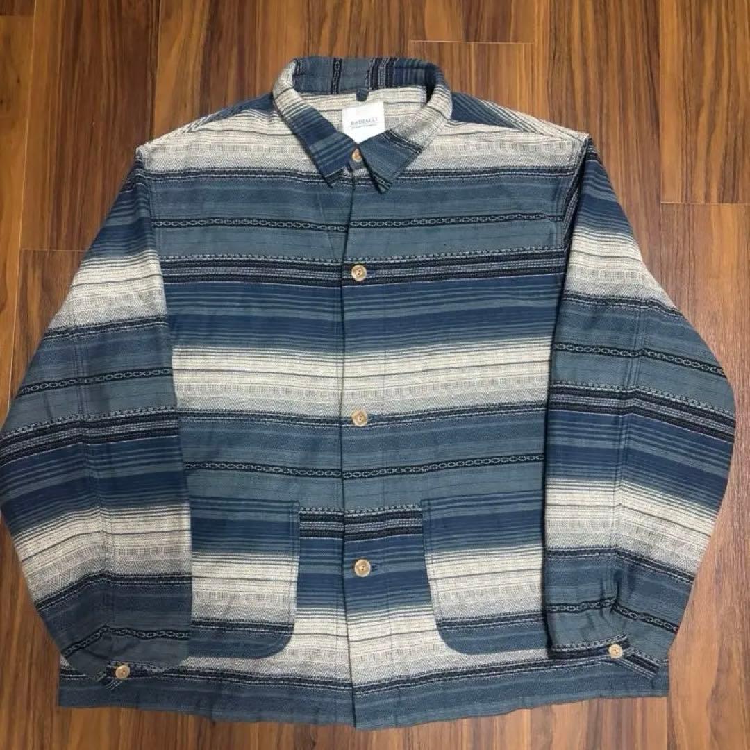 新作 RADIALL ELCAMINO - CHORESHIRT L/S 新品L
