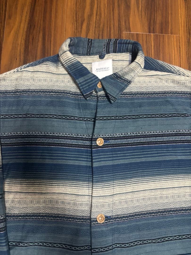新作 RADIALL ELCAMINO - CHORESHIRT L/S 新品L