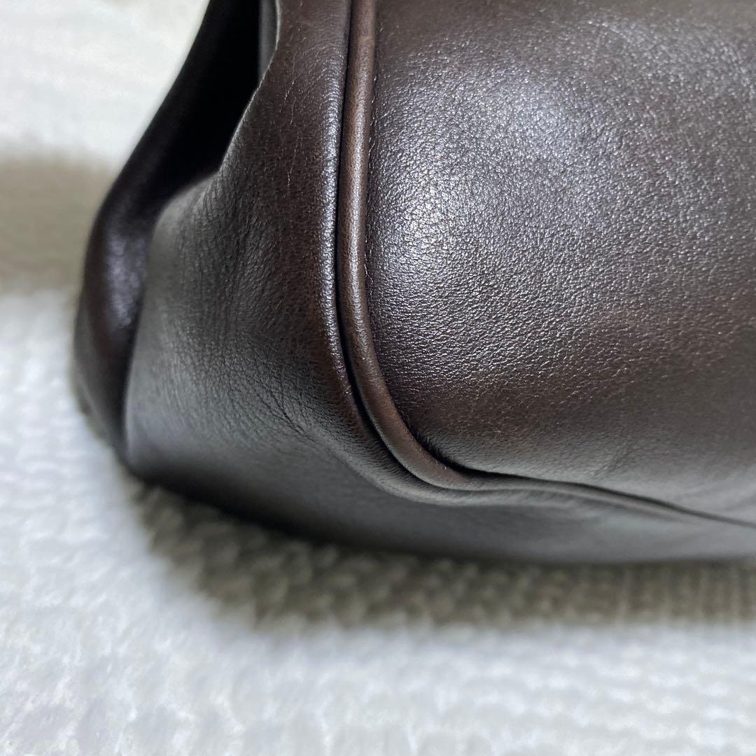 【美品】TOD'S トッズ Wベルト トートバッグ 肩掛け可能 ビジネス