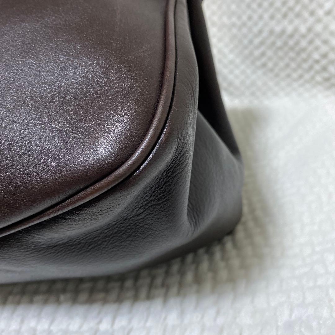 【美品】TOD'S トッズ Wベルト トートバッグ 肩掛け可能 ビジネス