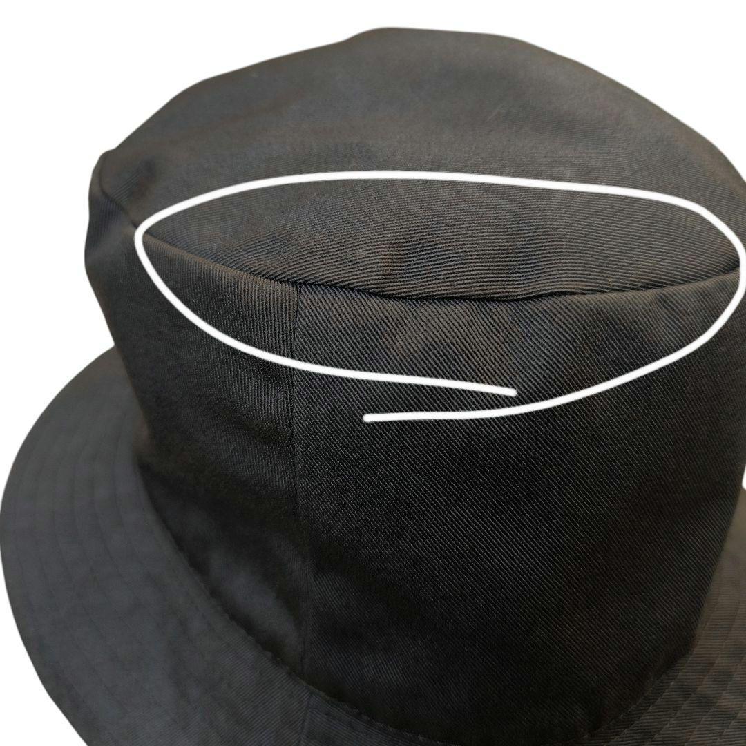 美品✨CELINE セリーヌ ロゴ バケットハット XL 63cm ブラック