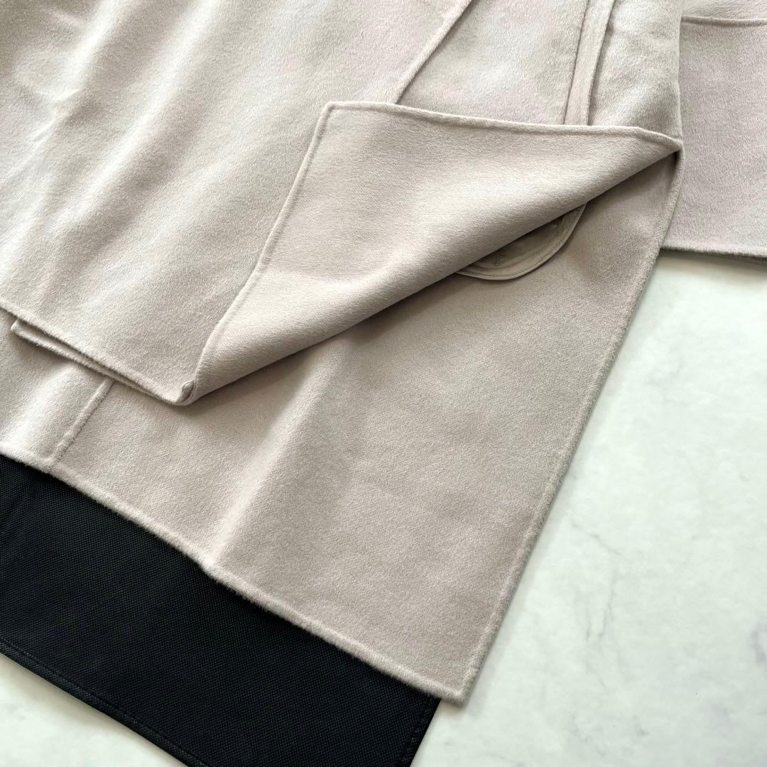 新品タグ付き☆ADORE アドーア　アンゴラミックスリバ－ジャケット　38