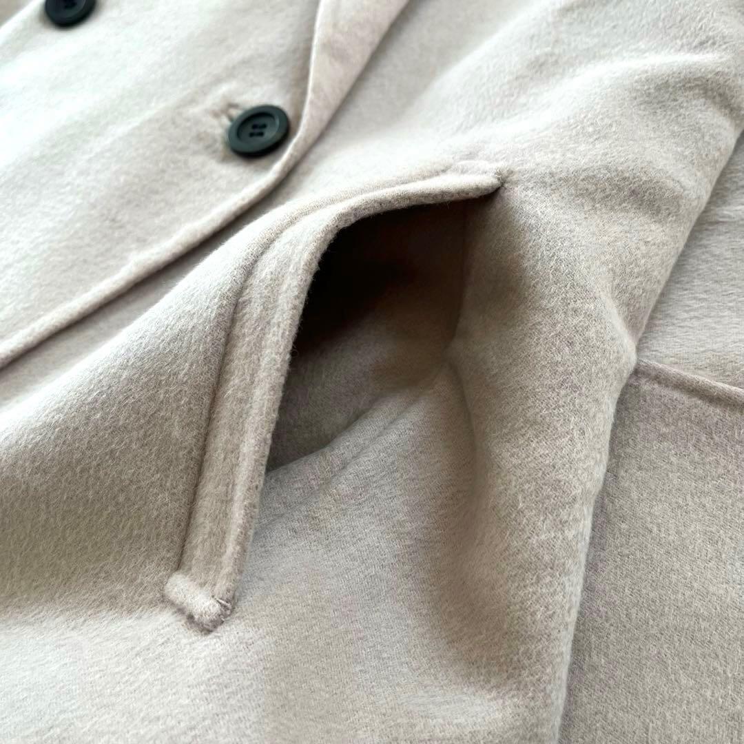 新品タグ付き☆ADORE アドーア　アンゴラミックスリバ－ジャケット　38