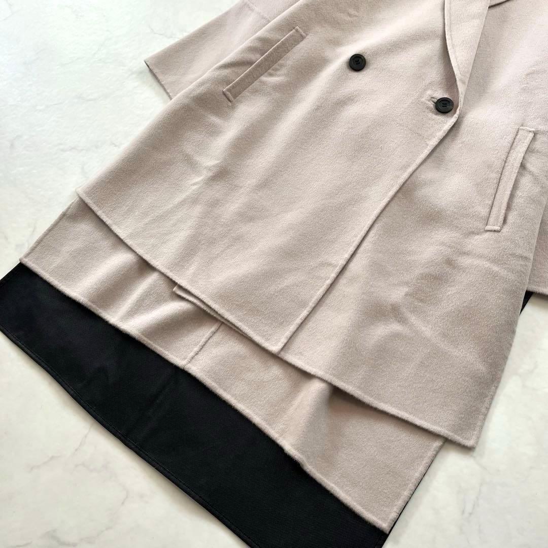 新品タグ付き☆ADORE アドーア　アンゴラミックスリバ－ジャケット　38