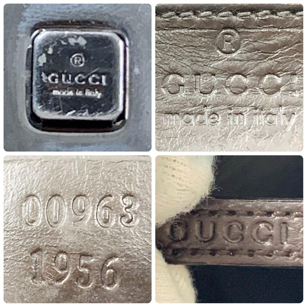 【✨美品✨】グッチ ワンショルダーバッグ ジャッキー GGキャンバス ブラウン