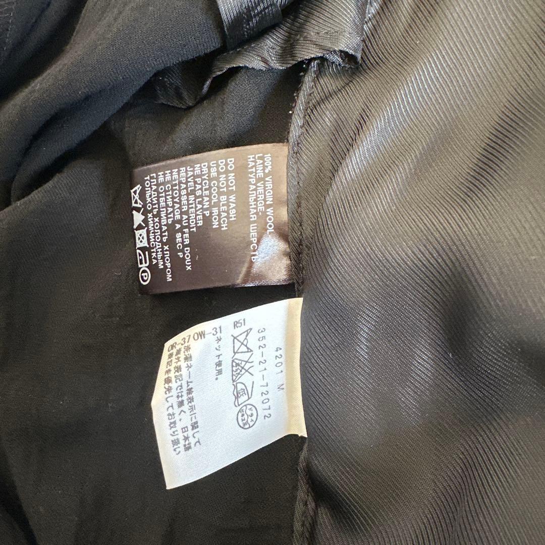 ANN DEMEULEMEESTER ブラックサロペット 34