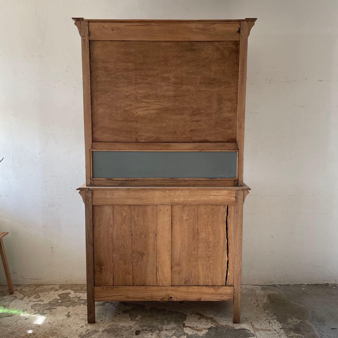 年末・年始SALE ビンテージ ガラス収納キャビネット ショーケース 食器棚