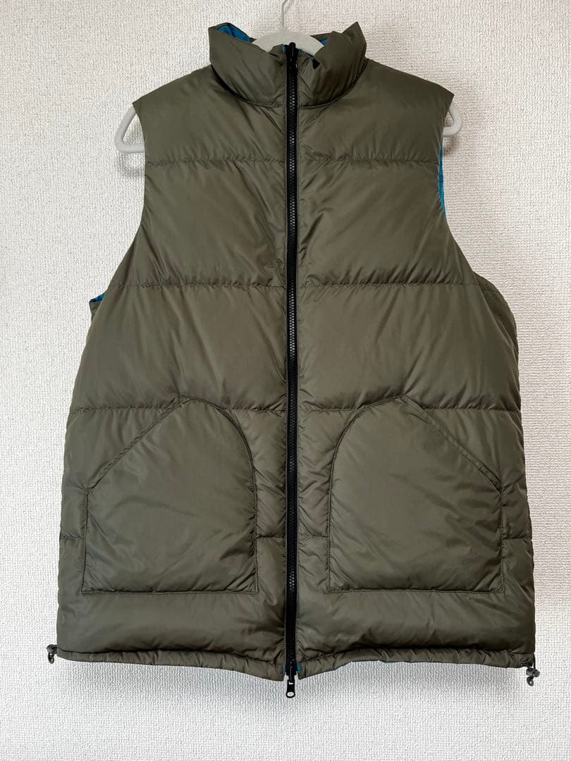SIERRA DESIGNS × BEAMS BOY リバーシブル ダウンベスト
