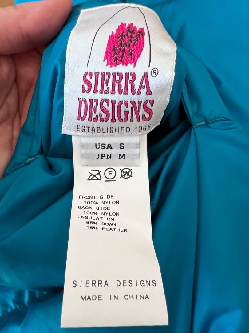 SIERRA DESIGNS × BEAMS BOY リバーシブル ダウンベスト