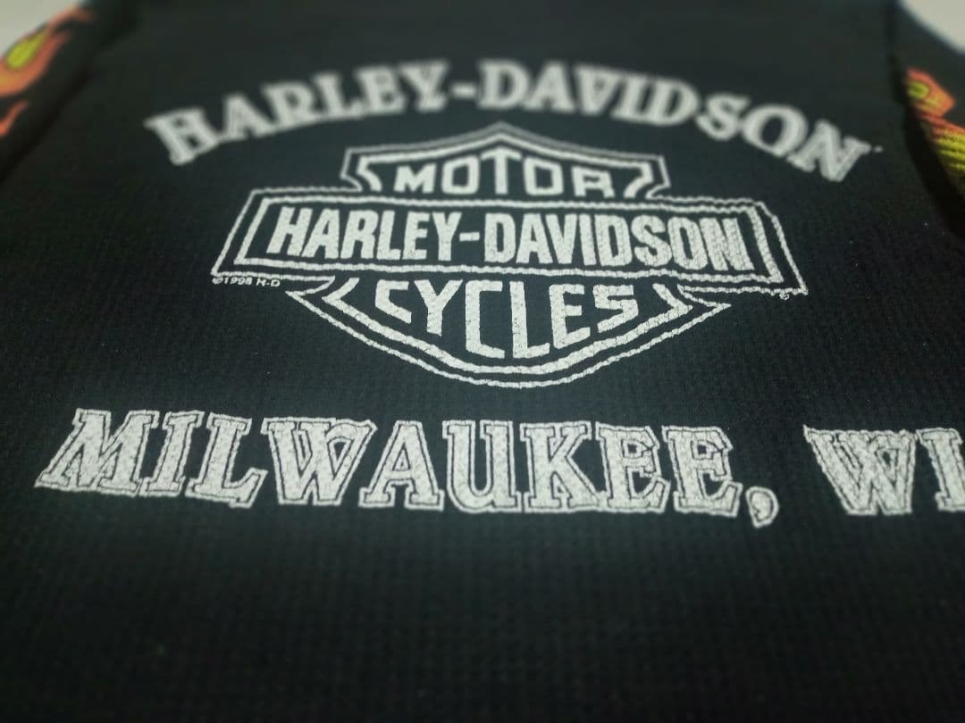 ハーレーダビッドソン　長袖　フレイム