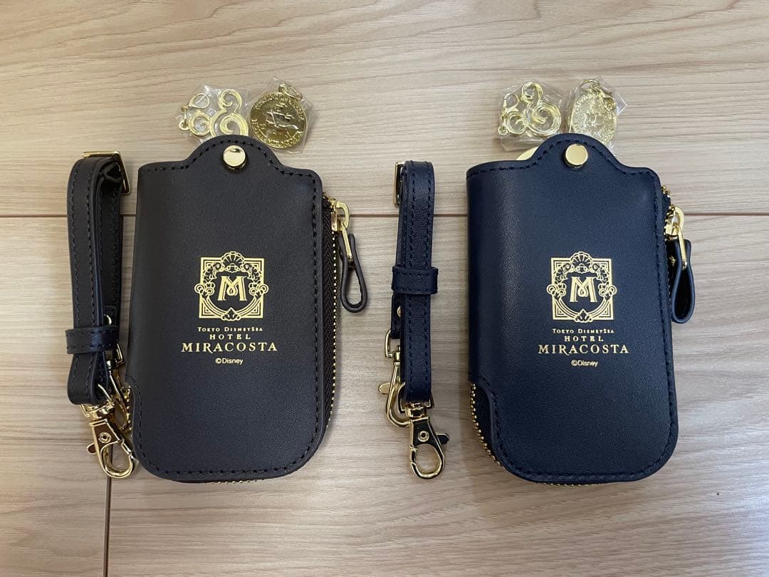 ディズニーシーミラコスタスイート非売品ノベルティ【本革キーケース】