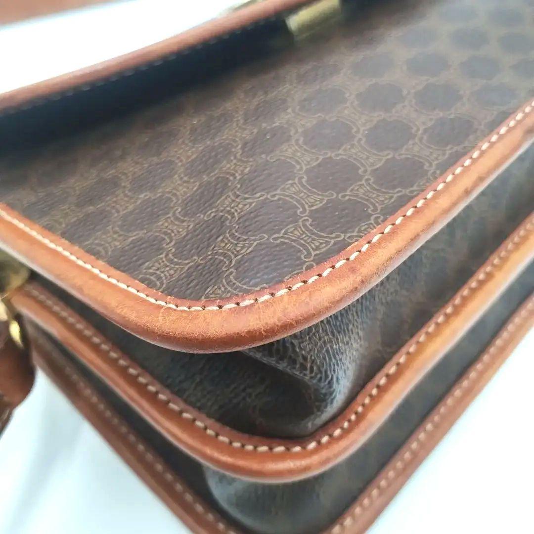 CELINE　セリーヌ　ショルダーバッグ　マカダム柄　オールドセリーヌ