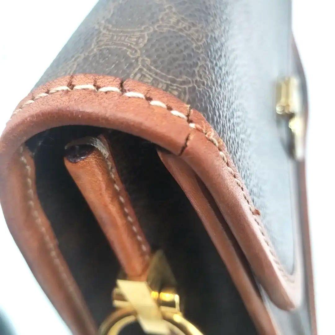 CELINE　セリーヌ　ショルダーバッグ　マカダム柄　オールドセリーヌ