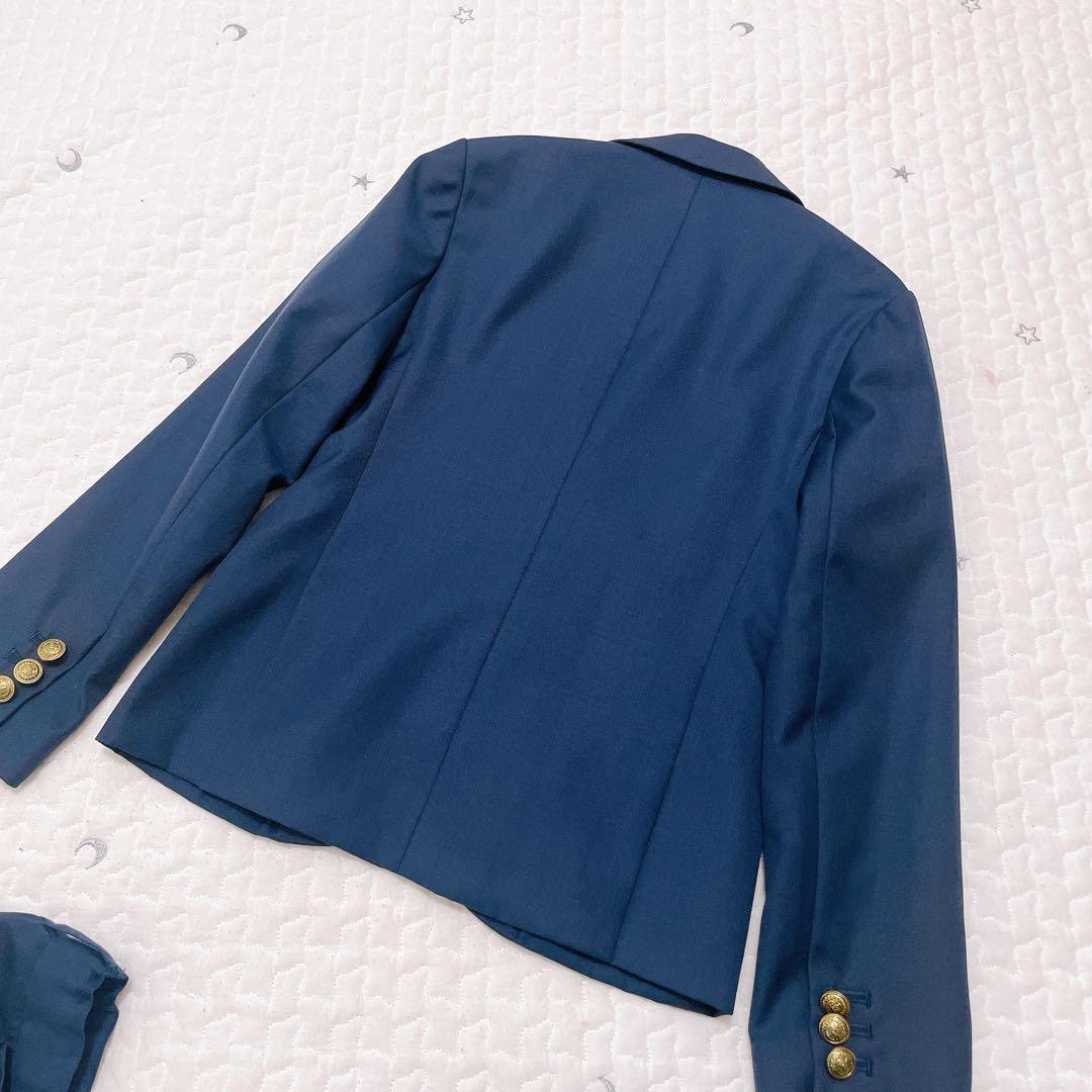 極美品　トミーヒルフィガー　スーツ　セットアップ　3点セット　ネイビー　120