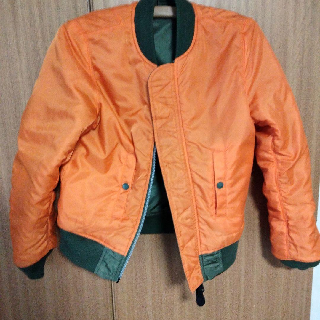 【美品】ALPHA MA-1 フライトジャケット オリーブグリーン リバーシブル
