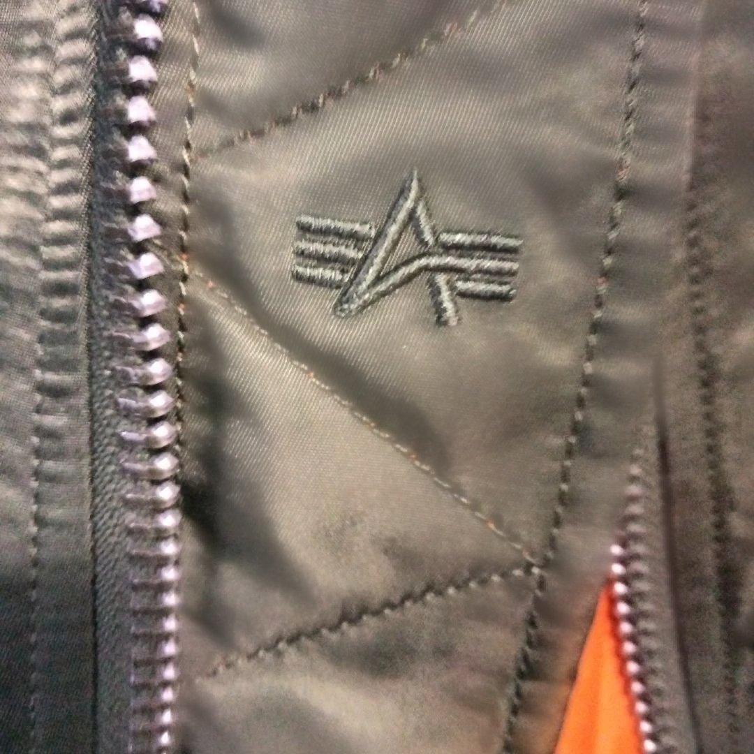 【美品】ALPHA MA-1 フライトジャケット オリーブグリーン リバーシブル