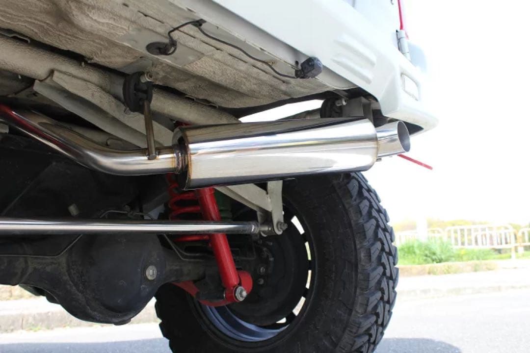 ジムニーJB23 2ピース仕様 ショートバンパーポリッシュ