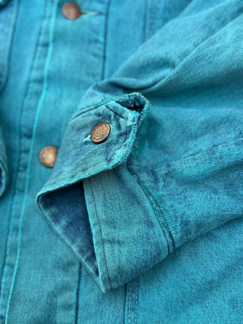 人気 希少カラー 80's BIG BENデニムカバーオール ビッグベン