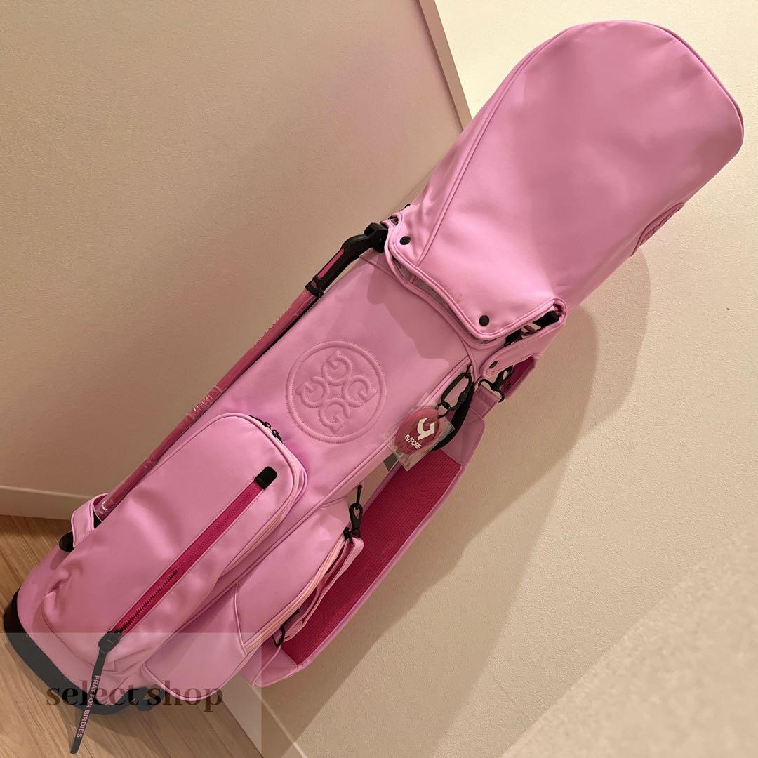 【♡】新品未使用 G/FOREスタンド式 キャディーバック ピンク