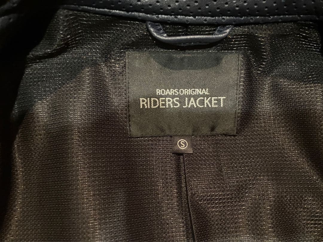 ROARS ORIGINAL/パンチングメッシュライダースジャケット